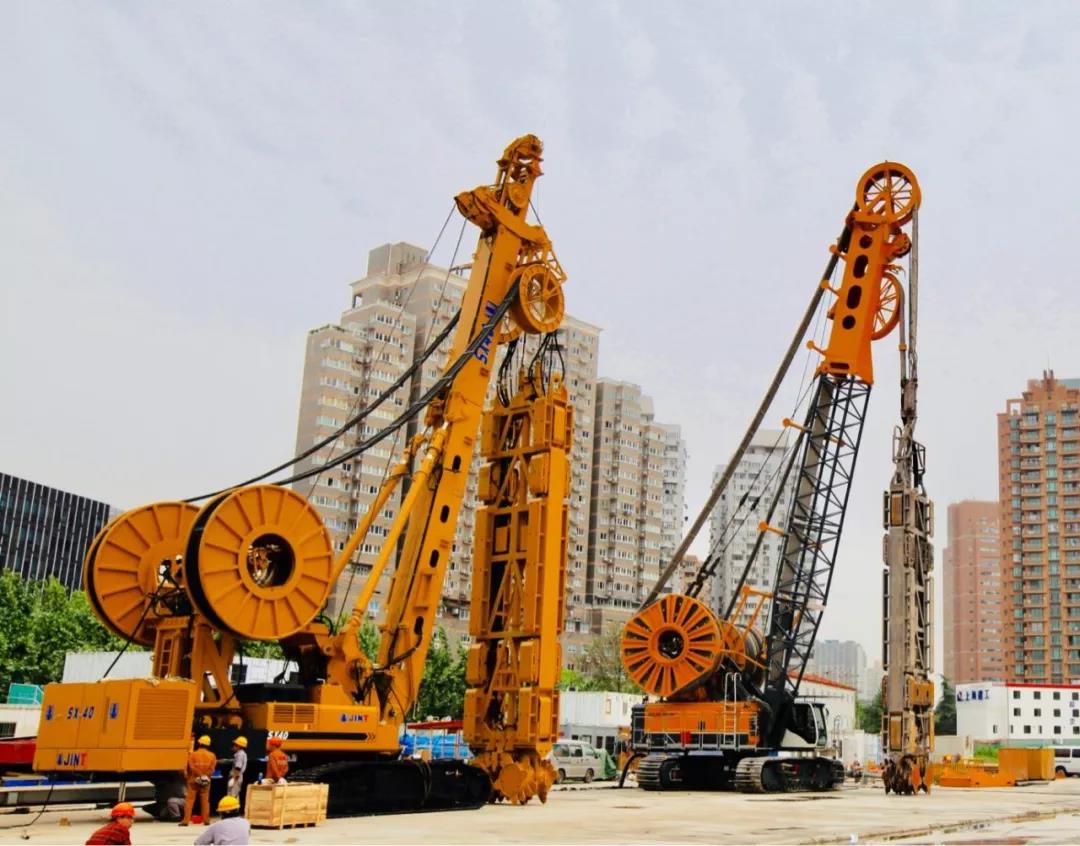 上海金泰SX40双轮铣多方出击国内深隧、轨交施工市场